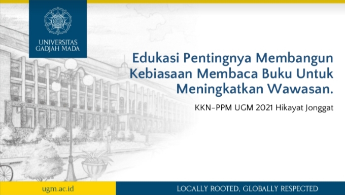 Video Edukasi Pentingnya Membangun Kebiasaan Membaca Buku Untuk Meningkatkan Wawasan