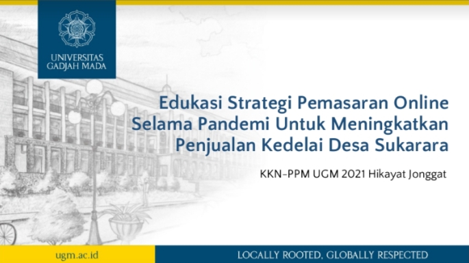 Video Edukasi Pemanfaatan Teknologi Digital Untuk Meningkatkan Penjualan Hasil Kedelai Di Desa Sukarara