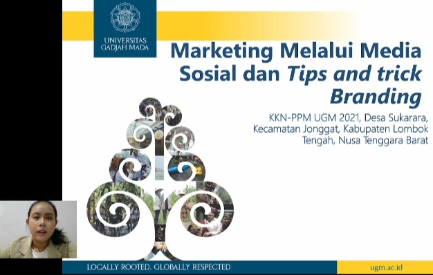 Video Sosialisasi Marketing Melalui Media Sosial dan tips and trick branding