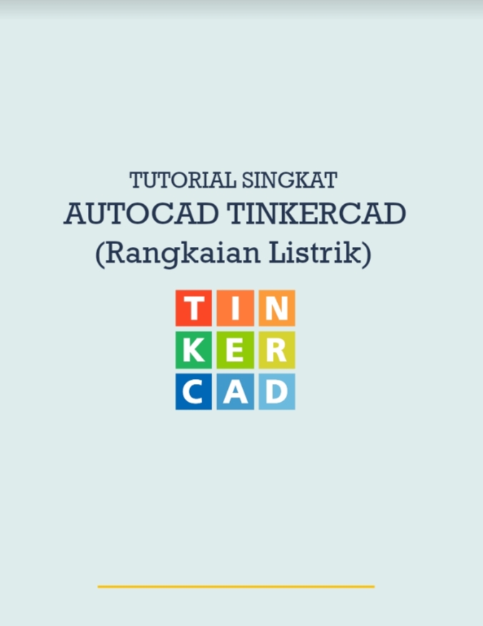 Cover Modul Pengenalan Website Tinkercad untuk Merancang Proyek Elektronika